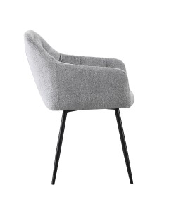SAVVY ΚΑΡΕΚΛΑ ΓΚΡΙ ΑΝΟΙΧΤΟ 56x55xH85cm SAVVY ΚΑΡΕΚΛΑ ΓΚΡΙ ΑΝΟΙΧΤΟ 56x55xH85cm