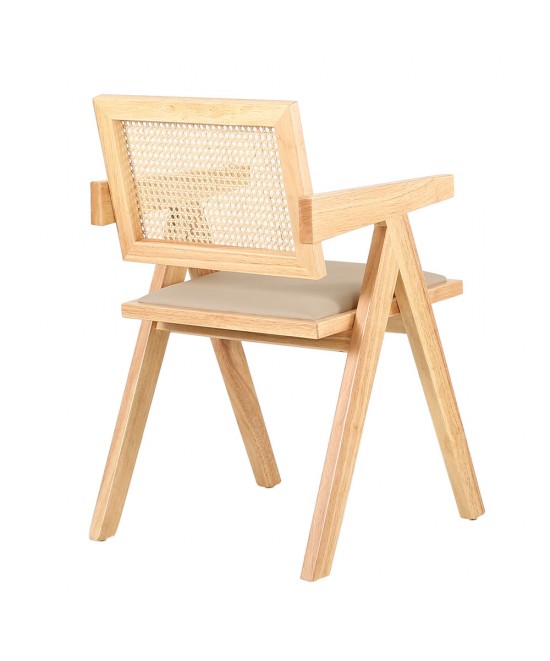SAMURAI ΚΑΡΕΚΛΑ ΦΥΣΙΚΟ BEIGE 50x50xH80cm SAMURAI ΚΑΡΕΚΛΑ ΦΥΣΙΚΟ BEIGE 50x50xH80cm