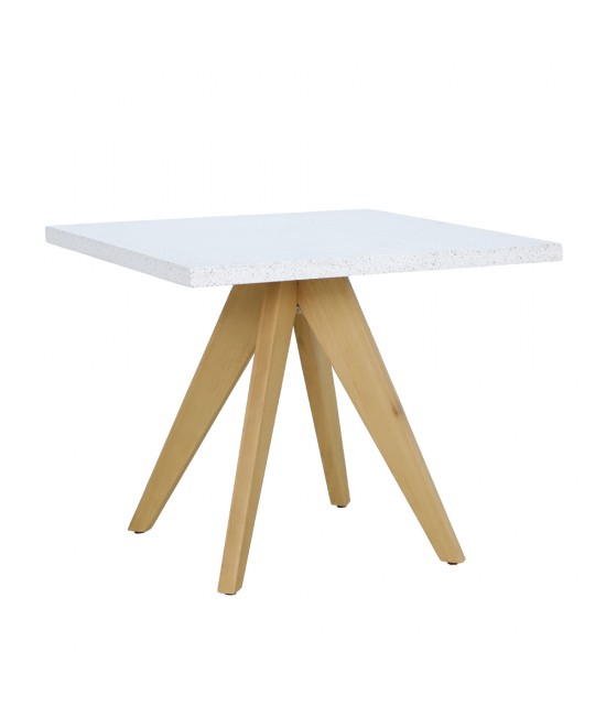 TERRAZZO ΤΡΑΠΕΖΙ TERRAZZO 90x90xH75cm
