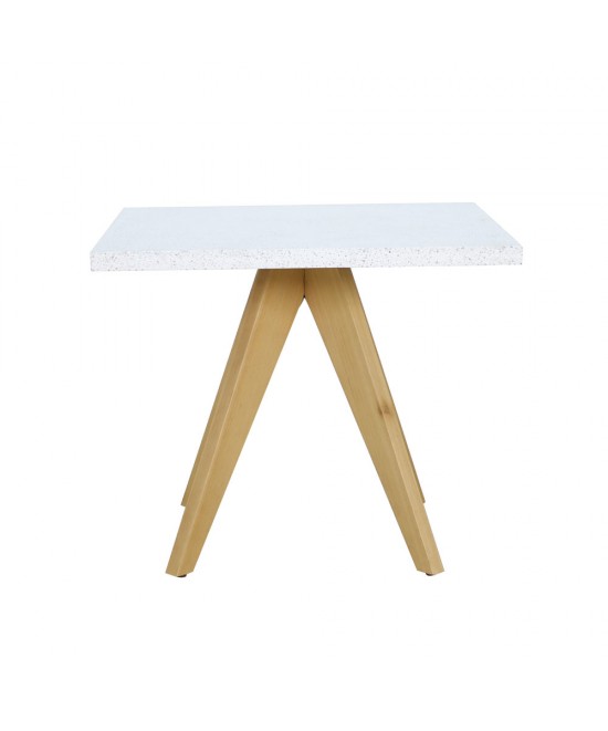 TERRAZZO ΤΡΑΠΕΖΙ TERRAZZO 90x90xH75cm