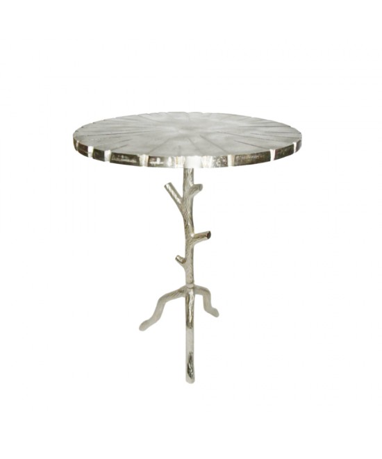 BIZARRE SIDE TABLE ΑΣΗΜΙ D45xH64cm BIZARRE SIDE TABLE ΑΣΗΜΙ D45xH64cm