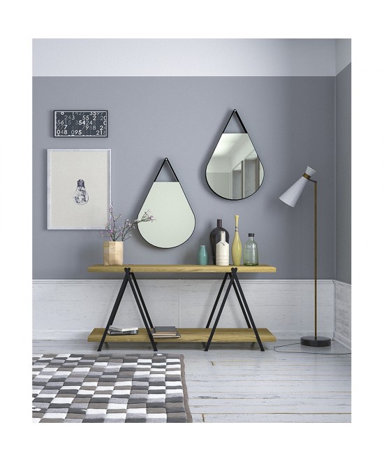 ALPHA ΚΟΝΣΟΛΑ WHITE WASHED 154x51xH76cm ALPHA ΚΟΝΣΟΛΑ WHITE WASHED 154x51xH76cm