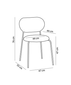 VINTAGE ΚΑΡΕΚΛΑ ΚΙΤΡΙΝΟ 47x55xΗ76cm