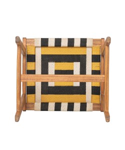 VERANO ΣΚΑΜΠΩ MULTICOLOR ΦΥΣΙΚΟ 45x40xH40cm