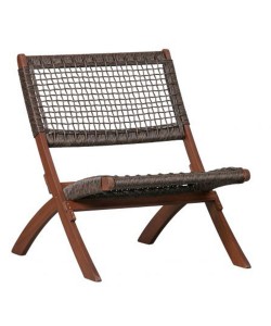 MESH ΚΑΡΕΚΛΑ ΠΤΥΣ/ΜΕΝΟ-Η ΚΑΦΕ ANTIQUE ΚΑΡΥΔΙ 78x60xH72,5cm