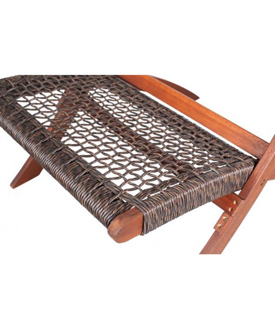 MESH ΚΑΡΕΚΛΑ ΠΤΥΣ/ΜΕΝΟ-Η ΚΑΦΕ ANTIQUE ΚΑΡΥΔΙ 78x60xH72,5cm MESH ΚΑΡΕΚΛΑ ΠΤΥΣ/ΜΕΝΟ-Η ΚΑΦΕ ANTIQUE ΚΑΡΥΔΙ 78x60xH72,5cm