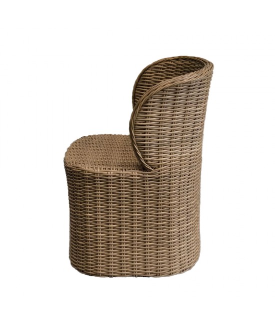 NEST ΚΑΡΕΚΛΑ ΦΥΣΙΚΟ 58x56xH75cm