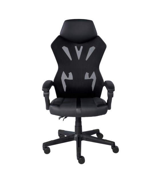 OUTRIDER ΚΑΡΕΚΛΑ GAMING ΓΡΑΦΕΙΟΥ ΜΑΥΡΟ 51x74xH100/110cm OUTRIDER ΚΑΡΕΚΛΑ GAMING ΓΡΑΦΕΙΟΥ ΜΑΥΡΟ 51x74xH100/110cm