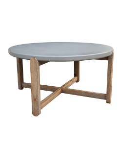UBUD COFFEE TABLE CEMENT 81x81xH40cm
