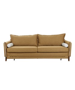 COMMODO ΚΑΝΑΠΕΣ ΚΡΕΒΑΤΙ 3ΘΕΣΙΟΣ CAMEL BEIGE 230x81xH88cm COMMODO ΚΑΝΑΠΕΣ ΚΡΕΒΑΤΙ 3ΘΕΣΙΟΣ CAMEL BEIGE 230x81xH88cm