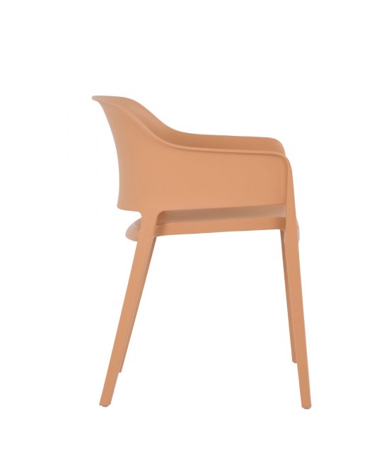 ARCO ΠΟΛΥΘΡΟΝΑ CARAMEL 55,5x54,5xH77,5cm