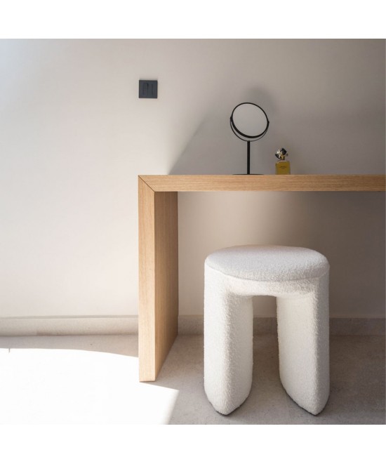 GATE ΣΚΑΜΠΩ BEIGE 45x45xH46,5cm