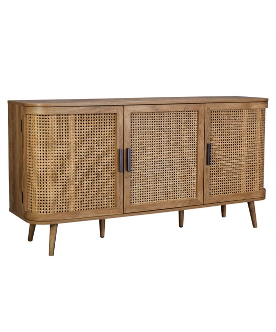 MONMARTE ΜΠΟΥΦΕΣ NATURE 150x39xH77cm MONMARTE ΜΠΟΥΦΕΣ NATURE 150x39xH77cm