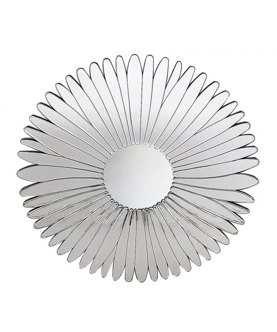 FLEUR ΚΑΘΡΕΠΤΗΣ ΜΑΥΡΟ 80x80cm