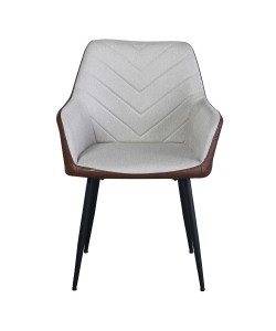 VISITOR ΚΑΡΕΚΛΑ BEIGE TABAC 57,5x57xH87cm VISITOR ΚΑΡΕΚΛΑ BEIGE TABAC 57,5x57xH87cm
