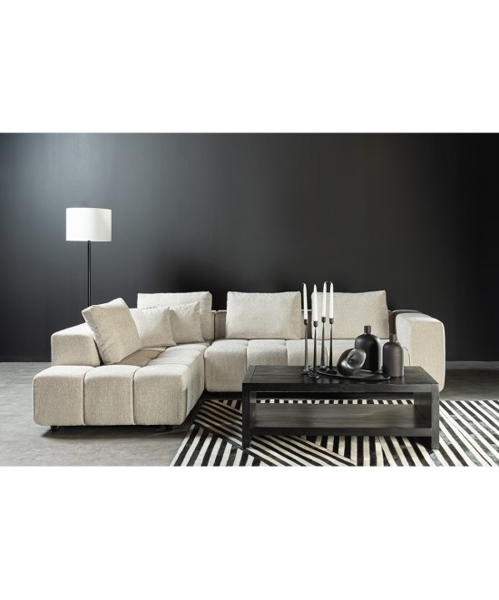 TOMOS ΚΑΝΑΠΕΣ ΓΩΝΙΑ ΑΡΙΣΤΕΡΗ BEIGE 298x200xH85cm