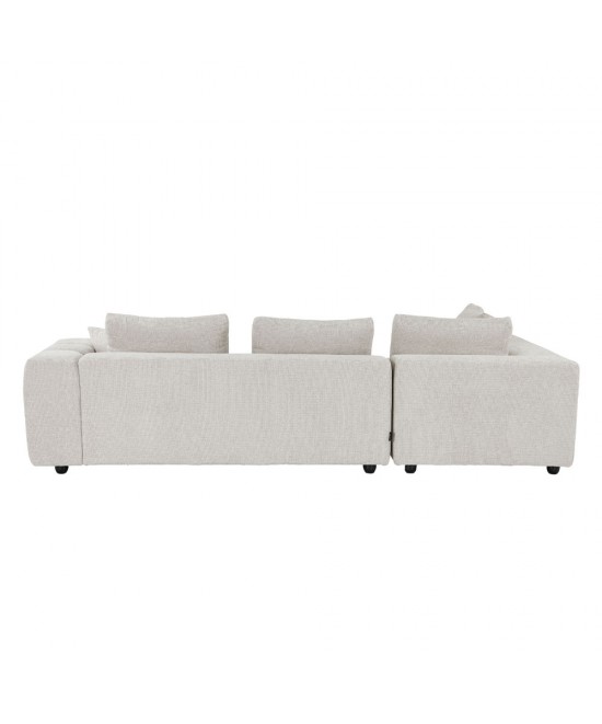 TOMOS ΚΑΝΑΠΕΣ ΓΩΝΙΑ ΑΡΙΣΤΕΡΗ BEIGE 298x200xH85cm