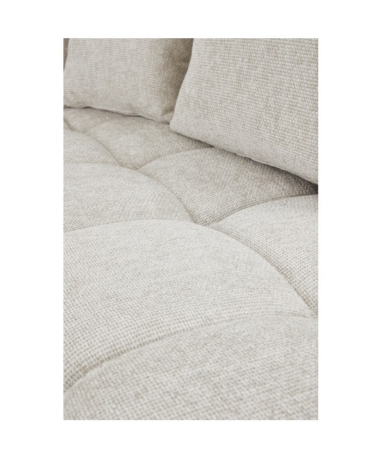 TOMOS ΚΑΝΑΠΕΣ ΓΩΝΙΑ ΑΡΙΣΤΕΡΗ BEIGE 298x200xH85cm