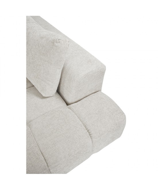 TOMOS ΚΑΝΑΠΕΣ ΓΩΝΙΑ ΑΡΙΣΤΕΡΗ BEIGE 298x200xH85cm