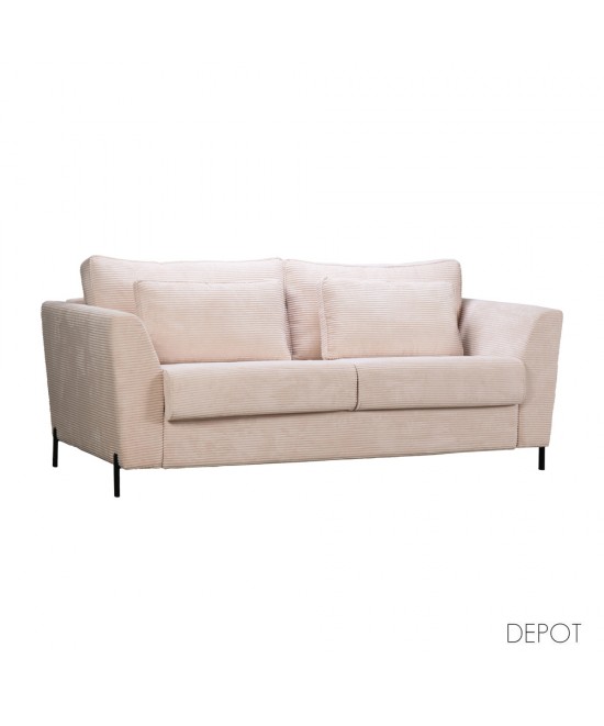 COCOON ΚΑΝΑΠΕΣ ΚΡΕΒΑΤΙ 3ΘΕΣΙΟΣ BEIGE 208x94xH92cm COCOON ΚΑΝΑΠΕΣ ΚΡΕΒΑΤΙ 3ΘΕΣΙΟΣ BEIGE 208x94xH92cm