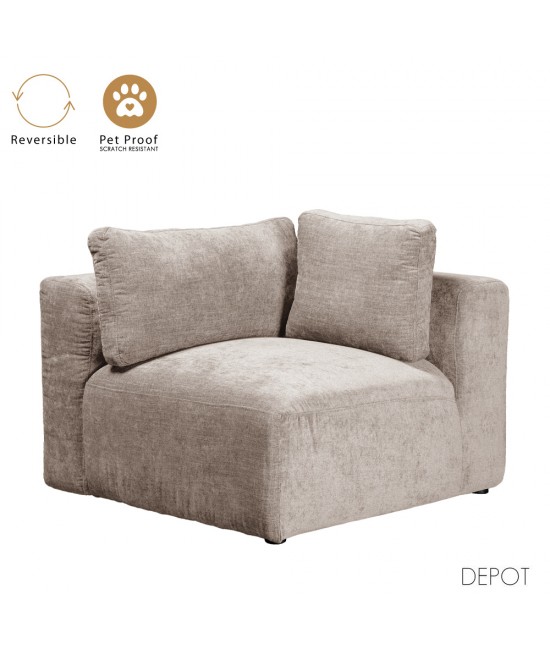 BOX ΠΟΛΥΘΡΟΝΑ ΜΕ ΜΠΡΑΤΣΟ ΑΝΑΣΤΡΕΨΙΜΗ BEIGE 107x107xH85cm BOX ΠΟΛΥΘΡΟΝΑ ΜΕ ΜΠΡΑΤΣΟ ΑΝΑΣΤΡΕΨΙΜΗ BEIGE 107x107xH85cm