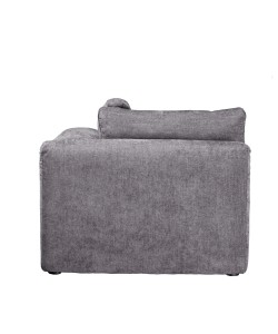 BOX ΠΟΛΥΘΡΟΝΑ ΜΕ ΜΠΡΑΤΣΟ ΑΝΑΣΤΡΕΨΙΜΗ ΓΚΡΙ 107x107xH85cm