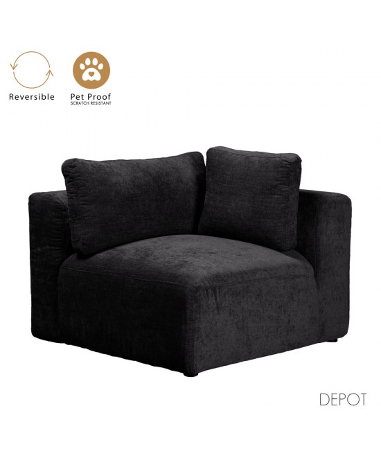 BOX ΠΟΛΥΘΡΟΝΑ ΜΕ ΜΠΡΑΤΣΟ ΑΝΑΣΤΡΕΨΙΜΗ ΑΝΘΡΑΚΙ 107x107xH85cm