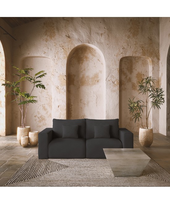 BOX ΠΟΛΥΘΡΟΝΑ ΜΕ ΜΠΡΑΤΣΟ ΑΝΑΣΤΡΕΨΙΜΗ ΑΝΘΡΑΚΙ 107x107xH85cm