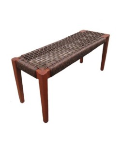 MESH ΠΑΓΚΑΚΙ ΚΑΦΕ ANTIQUE ΚΑΡΥΔΙ 110x35xH40cm