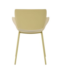 SEDIA ΠΟΛΥΘΡΟΝΑ ΚΙΤΡΙΝΟ PASTEL 58x52xH79,5cm