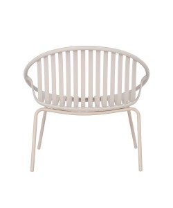 NADIN ΠΟΛΥΘΡΟΝΑ SET 2ΤΕΜ OFF WHITE 79,5x70xH74cm