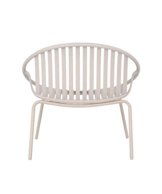 NADIN ΠΟΛΥΘΡΟΝΑ SET 2ΤΕΜ OFF WHITE 79,5x70xH74cm