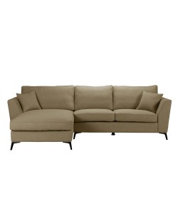 BOEL ΚΑΝΑΠΕΣ ΓΩΝΙΑ ΑΡΙΣΤΕΡΗ BEIGE 280x170xH92cm