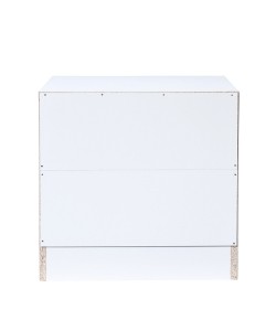 POLO ΚΟΜΟΔΙΝΟ 2ΣΥΡΤΑΡΙΑ ΛΕΥΚΟ 45x35,5xH45cm