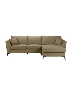 BOEL ΚΑΝΑΠΕΣ ΓΩΝΙΑ ΔΕΞΙΑ BEIGE 280x170xH92cm