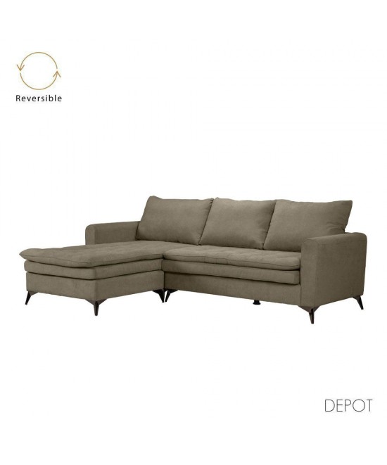 SCANDALO ΚΑΝΑΠΕΣ ΓΩΝΙΑ ΑΝΑΣΤΡΕΨΙΜΗ PURO 265x188xH99cm