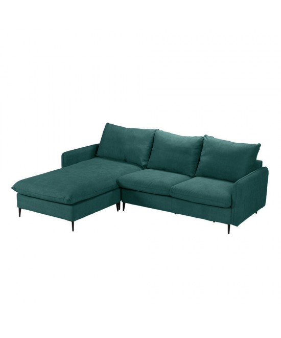 NITRO ΚΑΝΑΠΕΣ ΓΩΝΙΑ ΑΝΑΣΤΡΕΨΙΜΗ PETROL 259x177xH99cm NITRO ΚΑΝΑΠΕΣ ΓΩΝΙΑ ΑΝΑΣΤΡΕΨΙΜΗ PETROL 259x177xH99cm