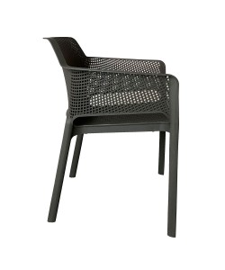 HAWAI ΚΑΡΕΚΛΑ ΑΝΘΡΑΚΙ 59x59xH80cm