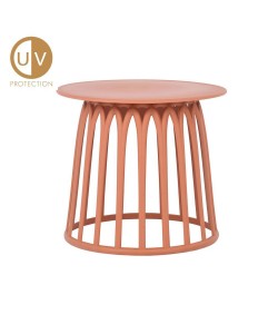 BASKET COFFEE TABLE TERRACOTTA 49,5x49,5xH44cm