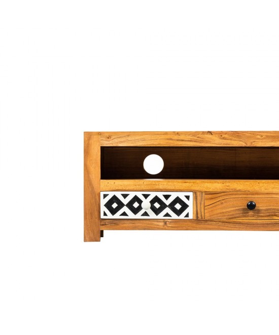 TRIBE TV STAND ΚΑΡΥΔΙ ΠΟΛΥΧΡΩΜΟ 120x30xH40cm