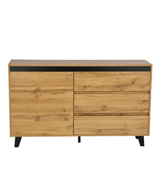 ARABICA ΜΠΟΥΦΕΣ SONOMA ΜΑΥΡΟ 138x38xH83cm ARABICA ΜΠΟΥΦΕΣ SONOMA ΜΑΥΡΟ 138x38xH83cm