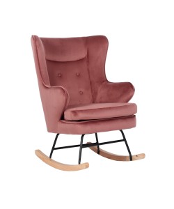 ROCKER ΠΟΛΥΘΡΟΝΑ ΚΟΥΝΙΣΤΗ ΡΟΖ 71x86xH102cm