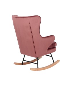 ROCKER ΠΟΛΥΘΡΟΝΑ ΚΟΥΝΙΣΤΗ ΡΟΖ 71x86xH102cm