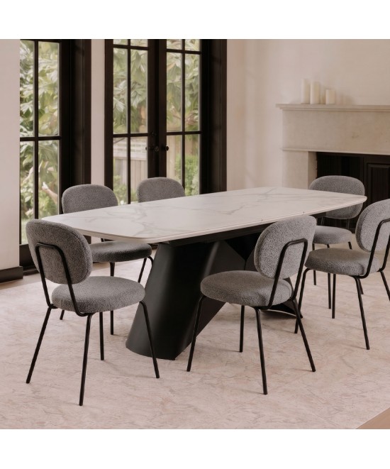 AMELIA ΚΑΡΕΚΛΑ ΓΚΡΙ ΣΚΟΥΡΟ 44x58xH80cm AMELIA ΚΑΡΕΚΛΑ ΓΚΡΙ ΣΚΟΥΡΟ 44x58xH80cm