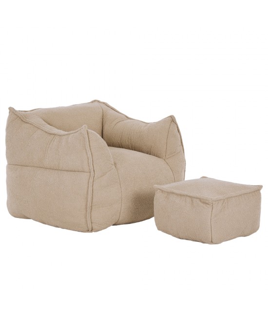 SPONGE ΠΟΛΥΘΡΟΝΑ SET BEIGE 95x102xH73cm