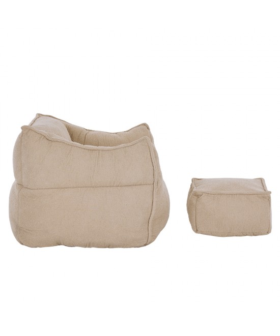 SPONGE ΠΟΛΥΘΡΟΝΑ SET BEIGE 95x102xH73cm