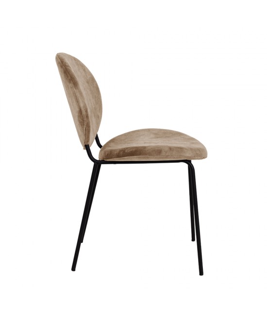 BEETLE ΚΑΡΕΚΛΑ BROWN GOLD 60,5x54xH84,5cm BEETLE ΚΑΡΕΚΛΑ BROWN GOLD 60,5x54xH84,5cm