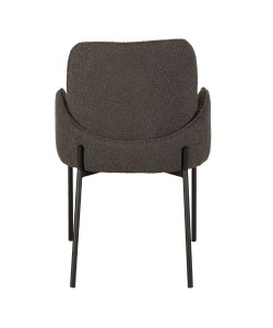 PETALS ΚΑΡΕΚΛΑ ΓΚΡΙ ΣΚΟΥΡΟ 58x58xH89cm