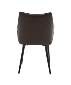 MALONE ΚΑΡΕΚΛΑ ΠΟΛΥΘΡΟΝΑ ΓΚΡΙ ΑΝΟΙΧΤΟ ΚΑΦΕ ΣΚΟΥΡΟ 46x61xH86,5cm