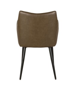 MALONE ΚΑΡΕΚΛΑ ΠΟΛΥΘΡΟΝΑ BEIGE ΛΑΔΙ 46x61xH86,5cm